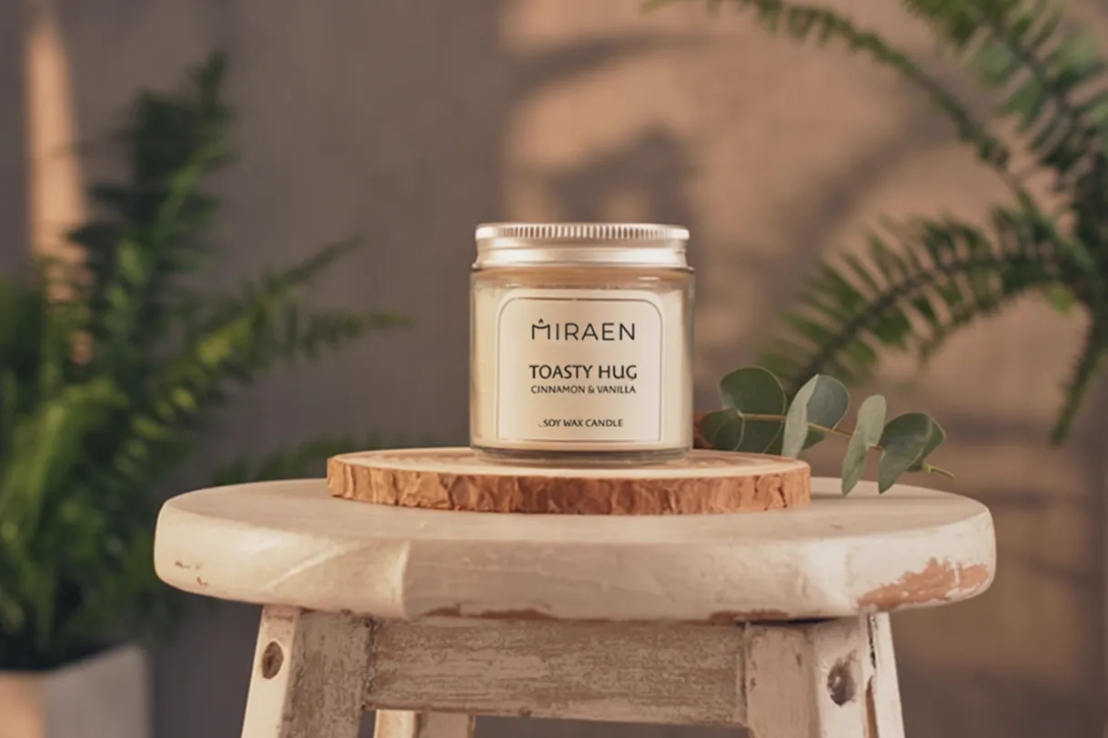 MIRAEN Creamy Luxe Soy Wax Candle